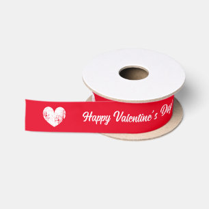 Ruban En Satin ruban cadeau romantique Heureuse Sainte-Valentin