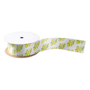 Ruban En Satin Ruban citron satin