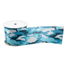 Ruban de camouflage bleu
