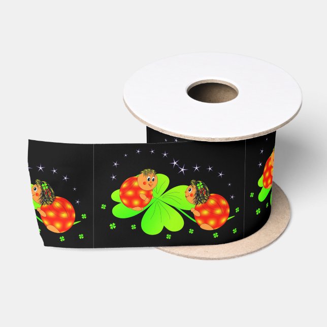 Ruban En Satin ruban de coccinelle et de cèdre (Bobine)