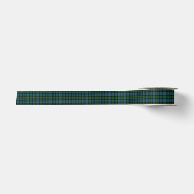 Ruban En Satin Ruban de plaid de tartan de clan de Fletcher (Devant)