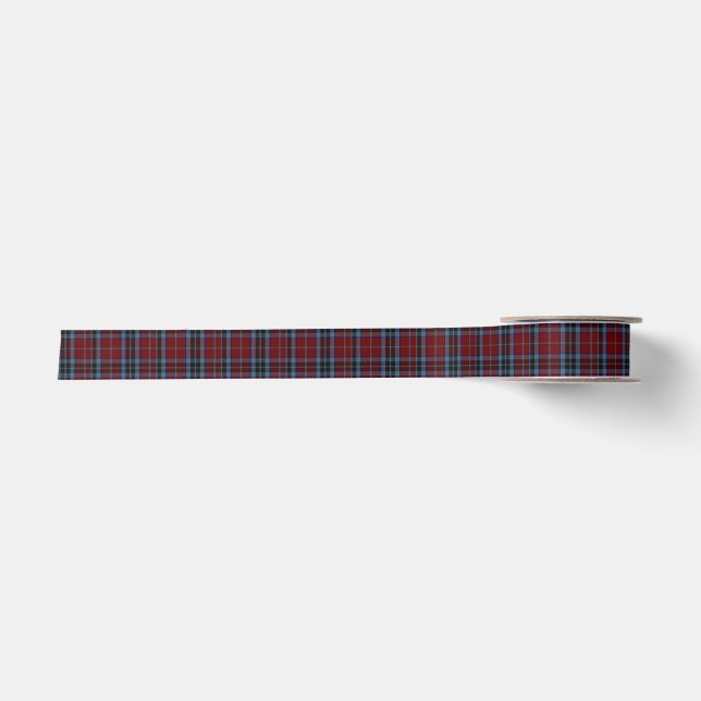 Ruban En Satin Ruban de plaid de tartan de clan de MacTavish (Devant)
