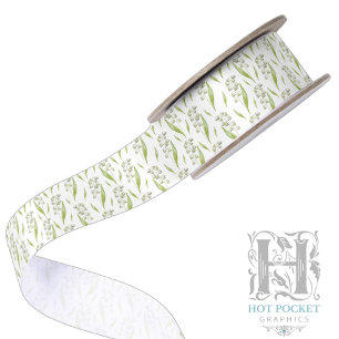 Ruban En Satin Ruban de satin Muguet