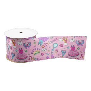 Ruban En Satin Ruban de satin Princesse rose