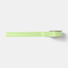 Ruban de satin vert citron