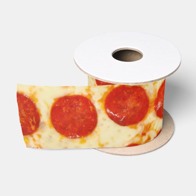Ruban En Satin Ruban de soie de pizza (Bobine)