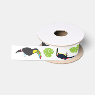Ruban En Satin Ruban de toucan