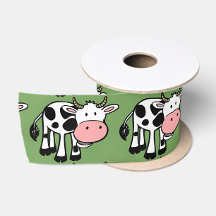 Ruban En Satin ruban de vaches de campagne