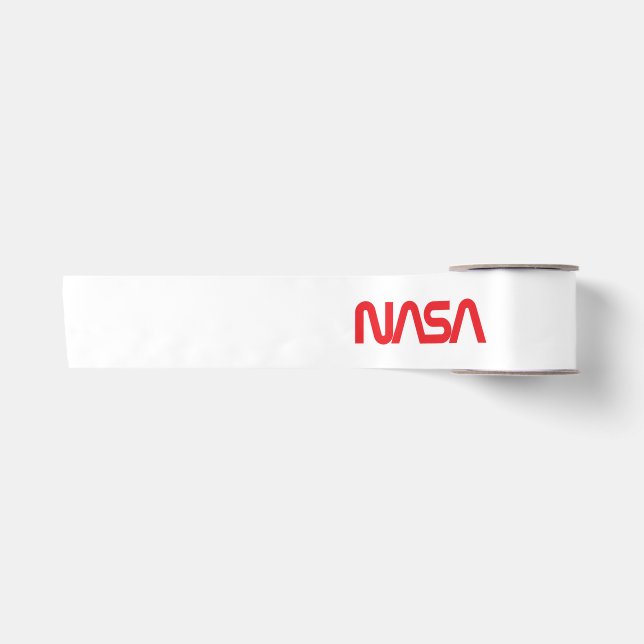 Ruban En Satin Ruban d'enveloppement cadeau Iconique NASA Circa (Devant)