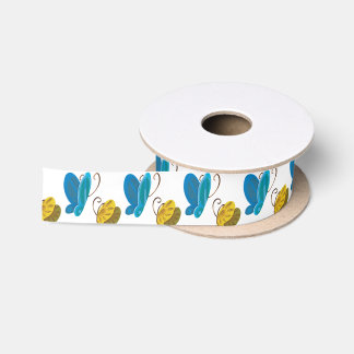 Ruban En Satin Ruban des papillons de Gwenhwyer