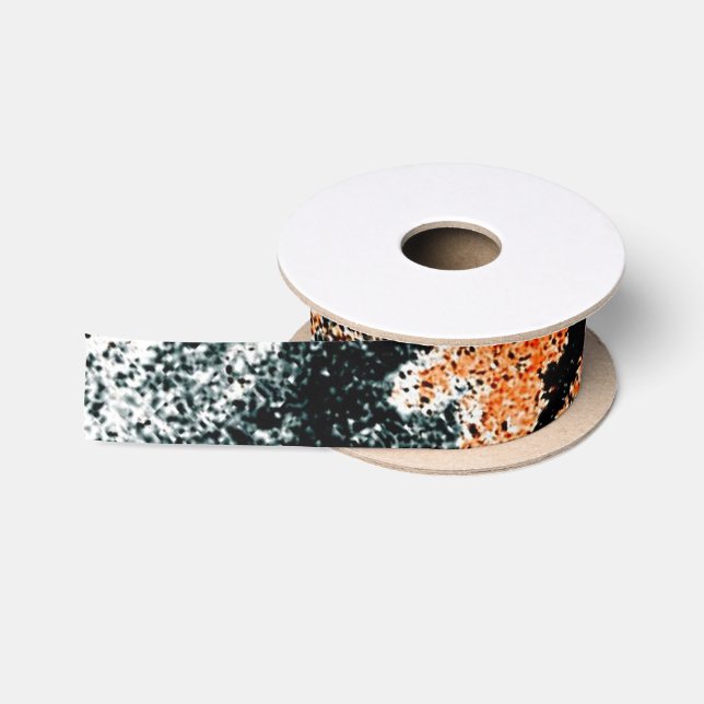 Ruban En Satin Ruban d'impression Faux Tiger Motif (Bobine)