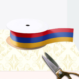 Ruban En Satin ruban du drapeau arménien, mode arménienne /sports