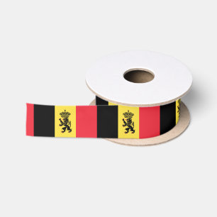 Ruban En Satin ruban du drapeau belge