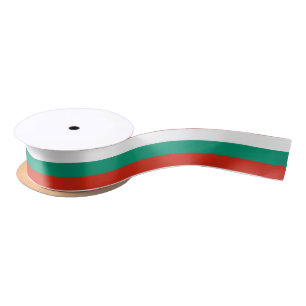 Ruban En Satin Ruban du drapeau bulgare