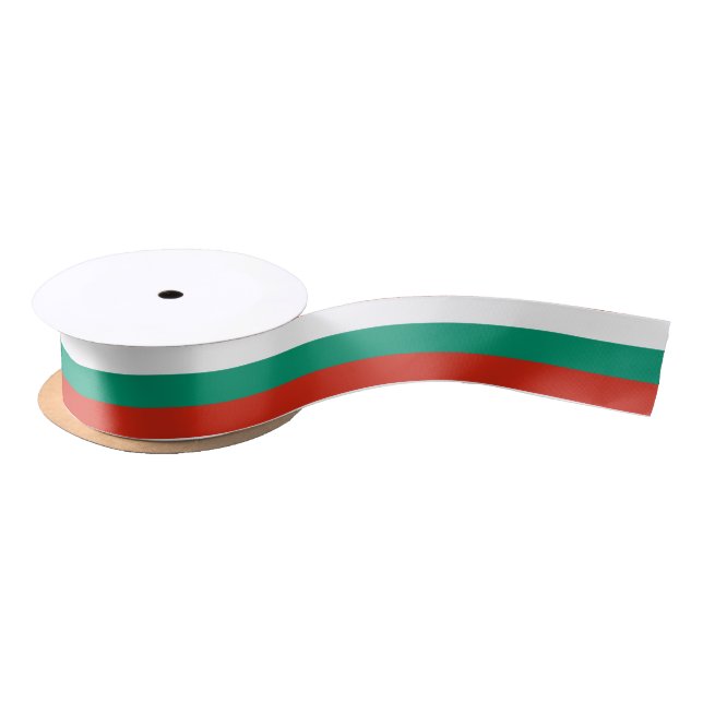 Ruban En Satin Ruban du drapeau bulgare (Bobine)