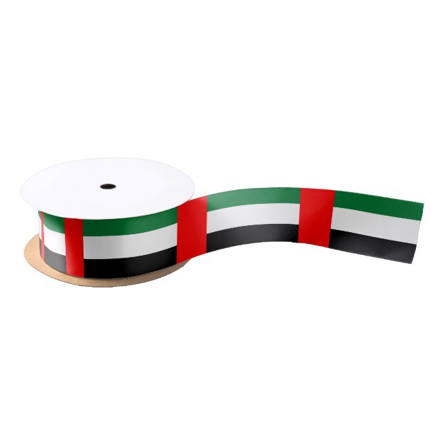 Ruban En Satin ruban du drapeau émirati (Bobine)