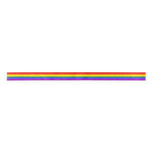 Ruban En Satin Ruban du drapeau LGBT+