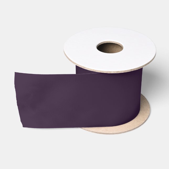 Ruban En Satin Ruban large en satin foncé violet (Bobine)