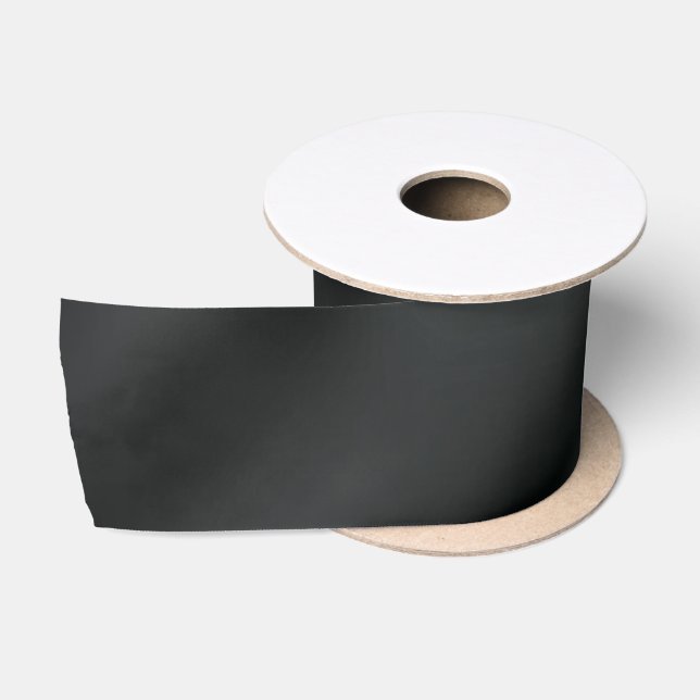 Ruban En Satin Ruban noir soyeux en satin (Bobine)
