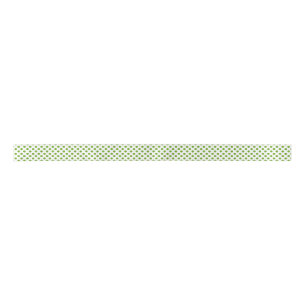 Ruban En Satin Ruban Polka Dot Glitka Vert