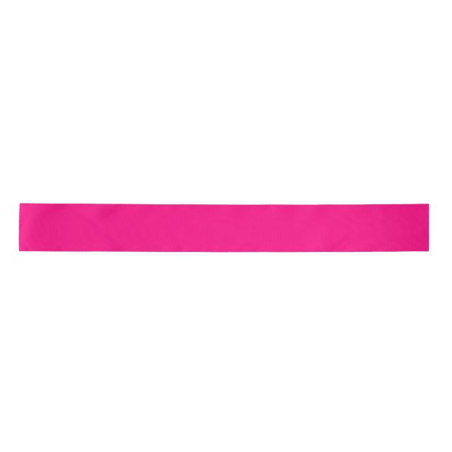 Ruban En Satin Ruban rose chaud (Devant)