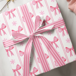 Ruban En Satin Ruban rose et blanc