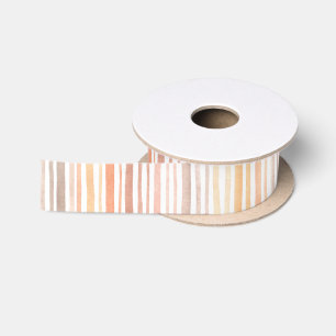 Ruban En Satin Ruban Satin Bande D'Aquarelle Automne