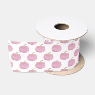 Ruban En Satin Ruban Satin Chute Citrouille rose
