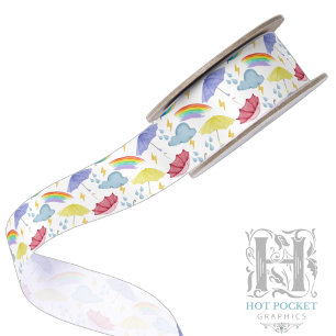 Ruban En Satin Ruban Satin Tempête Blanche