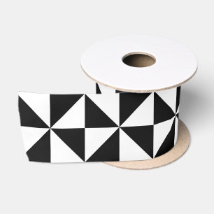 Ruban En Satin ruban triangles géométriques
