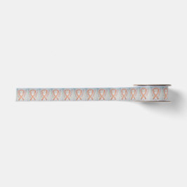 Ruban En Satin Rubans personnalisés Bright Gold Awareness Ribbon 