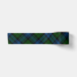 Ruban En Satin Russe Plaid Green Campbell Militaire Tartan