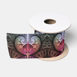 Ruban En Satin Rythme cardiaque, Art fractal de fantaisie surréal