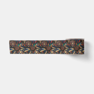 Ruban En Satin Satin Turquoise et vif "Chroniques autochtones anc