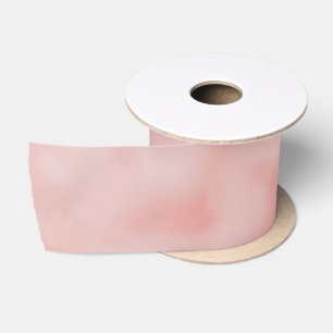 Ruban En Satin Saumon Pink Ombre