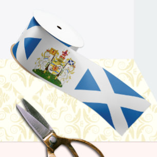 Ruban En Satin Scotland Ribbon, Emblem, patriotique, Drapeau écos
