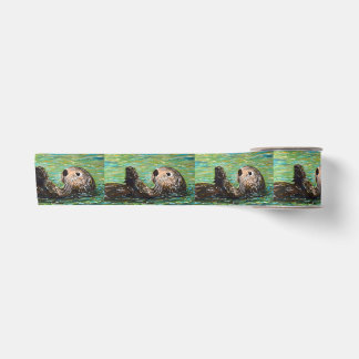 Ruban En Satin Sea Otter Painting