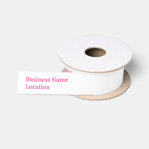 Ruban En Satin Sensibilisation au cancer du sein White Ribbon Cor