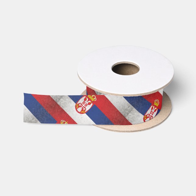 Ruban En Satin Serbie (Bobine)