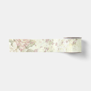 Ruban En Satin Shabby Chic Rose Floral