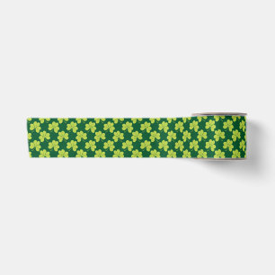 Ruban En Satin Shamrock irlandais