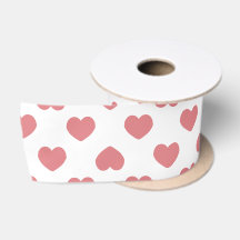 Simple Pink Hearts Minimalist