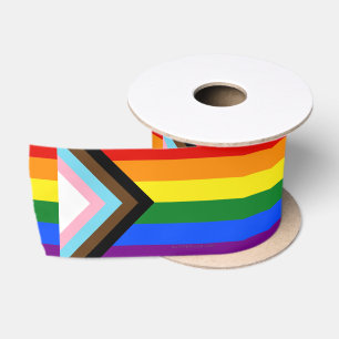 Ruban En Satin SlipperyJoe's Progress Pride Drapeaux gay cadeaux