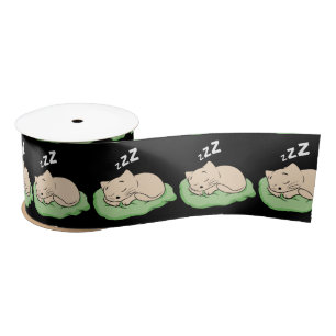 Ruban En Satin Sommeil Kitty Thunder_Cove