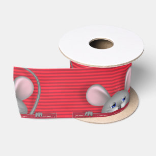 Ruban En Satin Souris dans la poche