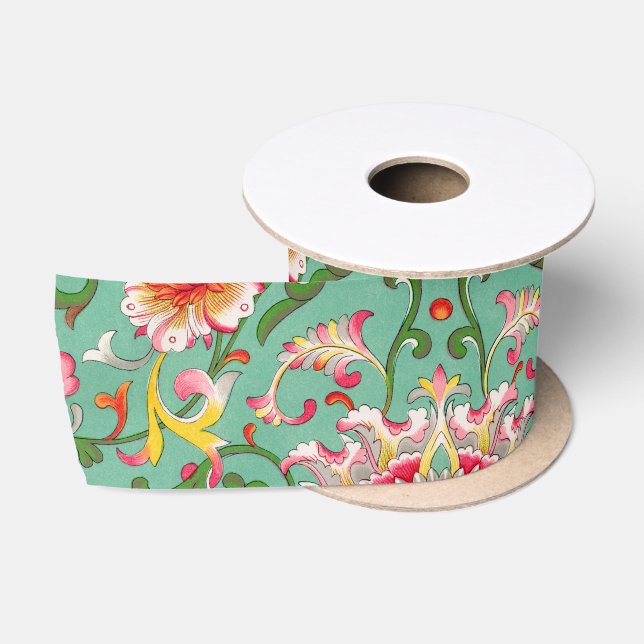 Ruban En Satin South Kensington Museum IXXVII Nom chinois (Bobine)