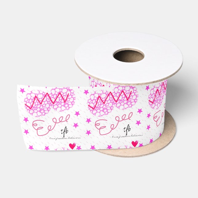 Ruban En Satin Southaven Throwback ! Motifs géométriques 2 (Bobine)