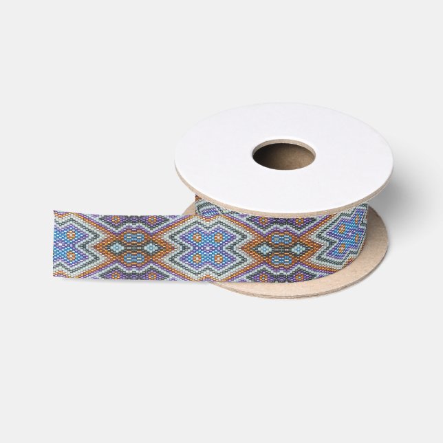 Ruban En Satin Southwestern Bead Art (Bobine)