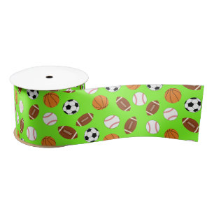 Ruban En Satin Sports Anniversaire