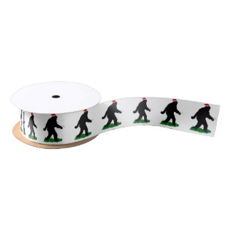 Ruban En Satin Squatchine de Noël'